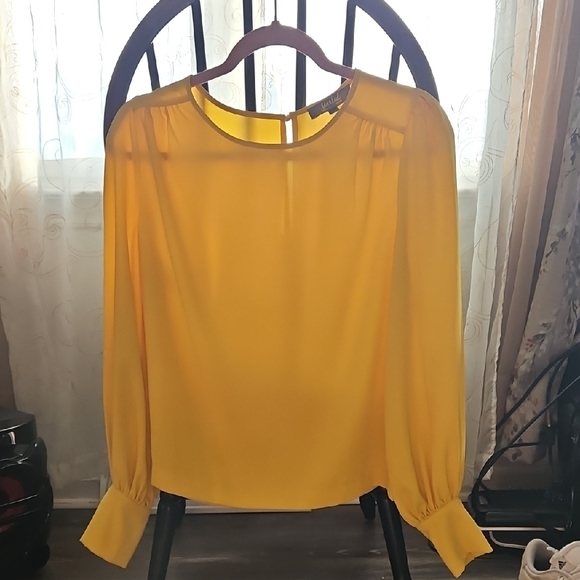 Marled by Reunited Clothing Tops - Elegant Yellow Women's Blouse